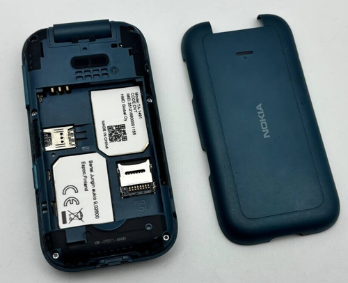 Nokia 2660 Flip TA-1491 Cell Phone 4G 2.8" Display 2MP 48MB GSM READ Missing Bat - 第 11/12 張圖片
