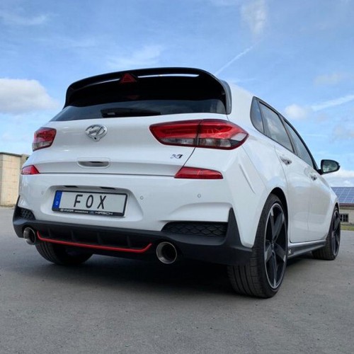 FOX Edelstahl Endrohre je 1x114 für Hyundai i30N Performance inkl Fastback 2.0l - Afbeelding 12 van 12