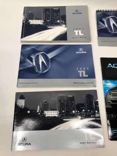 05 2005 Acura Tl Owner's Manual With Booklets Pamphlets & Black Carry Case - 第 4/7 張圖片