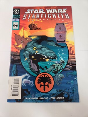 STAR WARS STARFIGHTER CROSSBONES #2 OF 3 NEAR MINT DARK HORSE COMICS 2002