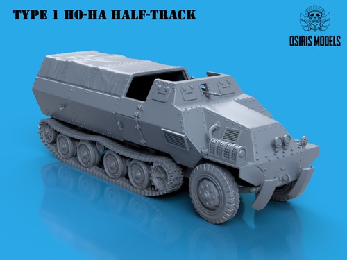 Japanese WWII Type 1 Ho-Ha Half-Track - Made to order - Check Lead Times