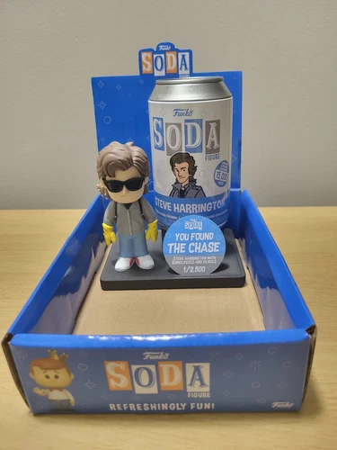 Funko Vinyl Soda - Stranger Things - Steve Harrington - 1 of 2500 CHASE!!!