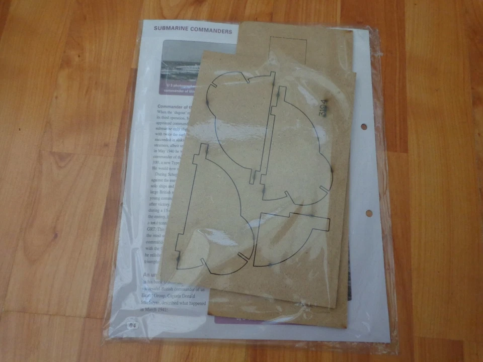 1/48 HACHETTE Costruire il Proprio U96 U-Boat Sottomarino Problema 5 Inc Parte - Immagine 2 di 2