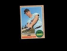 1968 Topps 309 Ken Henderson VG-EX #D958695