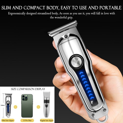 Men's Hair Clippers Beard For Face Nose Ear Hair Trimmer Hair Clipper All-in-one - Picture 7 of 16