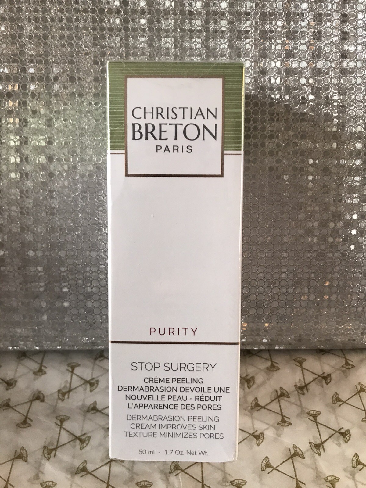 Christian Breton Purity Stop Surgery Dermabrasion Peeling Cream 50ml New