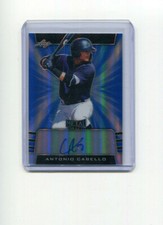 2019 Leaf Metal Draft Blue Prismatic Autographs Antonio Cabello Auto 29/30