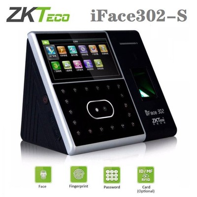 ZKTeco iFace302-S Face Fingerprint Time Attendance Access Control