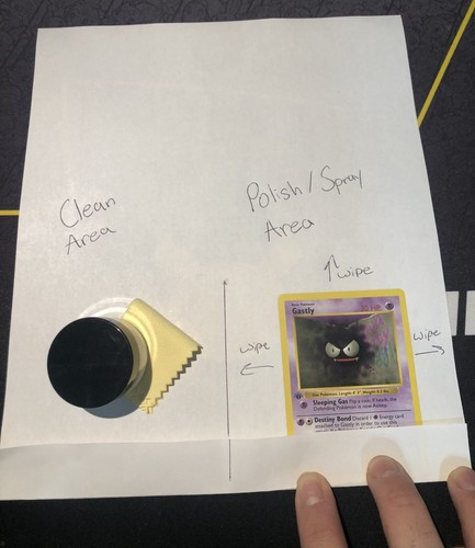 Card Cleaning Kit! Best Value! Extra Supplies! Card Care Kit! Pokémon MTG Yugioh - Picture 11 of 11