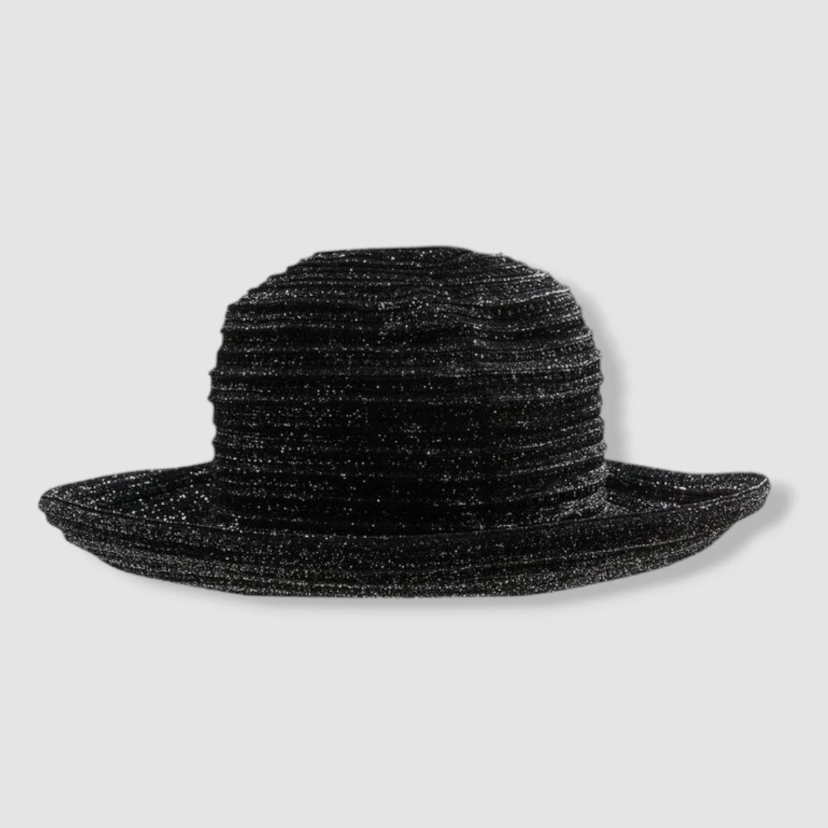 Vintage KOKIN New York Black Velvet Flower &  BUCKET HAT Excellent Condition il_fullxfull.5764982188_mpm7.jpg main image 2