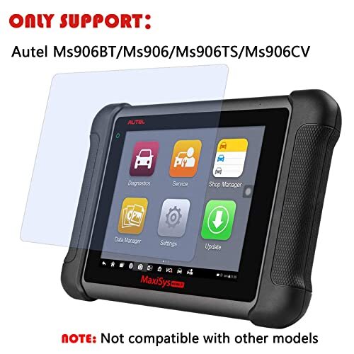 8 Inch Screen Protector for Autel MaxiSys MS906BT/MS906/MS906TS/ MaxiSys MS90... - Afbeelding 2 van 3
