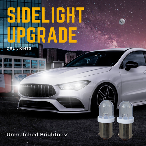 H6w 433 434 Led White Parking Light Side Light Bulbs Super Ice Xenon Bax9s Hid - Picture 7 of 14