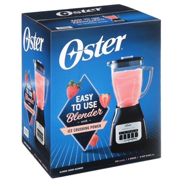 Oster Classic 5 Speed Blender - Black