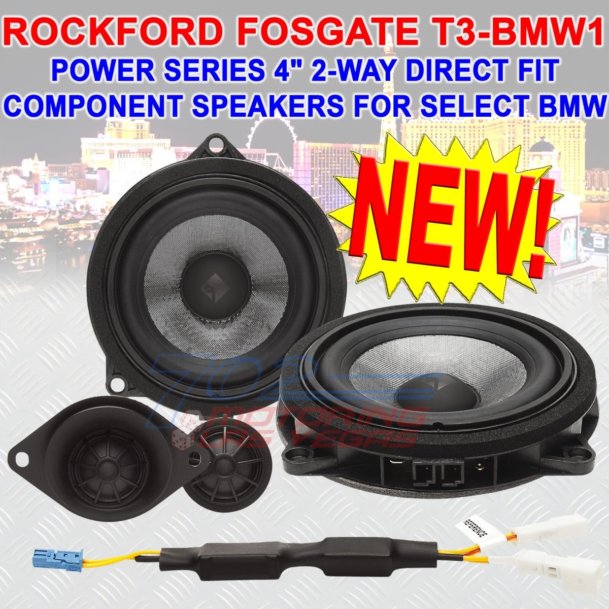 Rockford Fosgate T3-bmw1 BMW 3 Series F30 Way Custom Fit Rockford Fosgate T3-bmw1 BMW 3 Series F30 Way Custom Fit