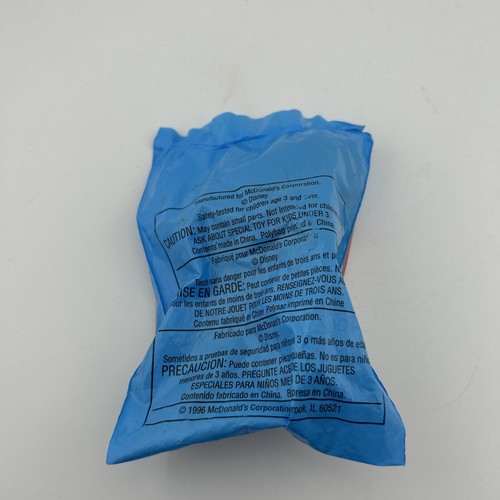 McDonald's Happy Meal Giocattolo 1997 La Sirenetta 2 Glut #6 Nuovo in Confezione - Foto 2 di 2