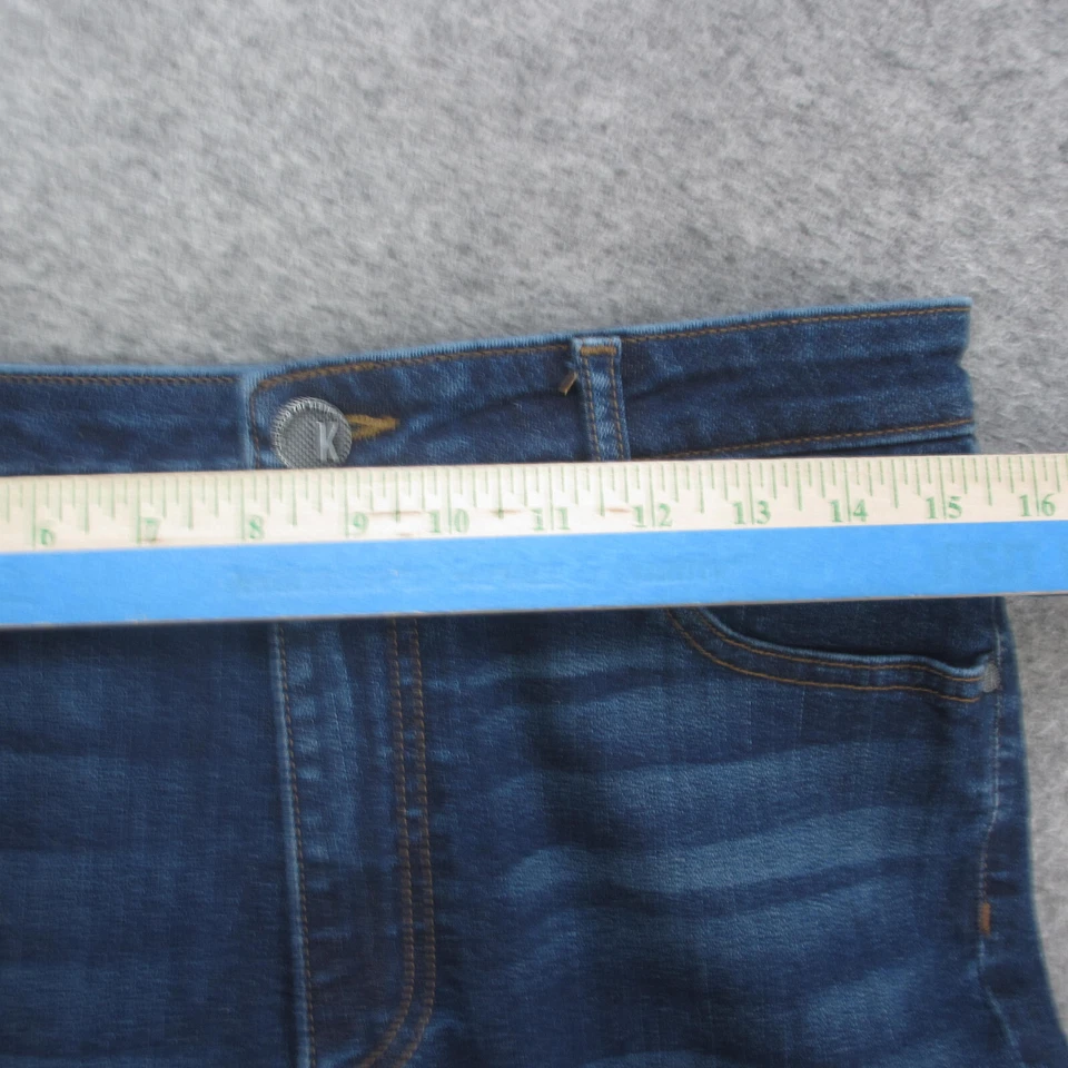 KUT Jeans Women's 10 Blue Dark Wash High Rise Toothpick Skinny Jeans - Image 3 of 4