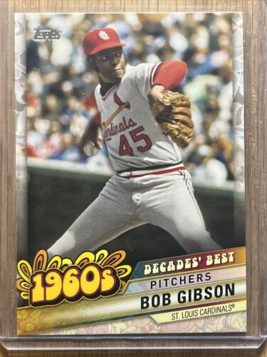 2020 Topps - Decades Best Series 2 Pitchers #DB-14 Bob Gibson