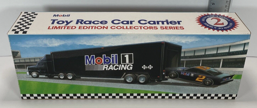 1994 Mobil 1 Toy Race Car Carrier Collectors Series 2 Sealed NIB VTG LE