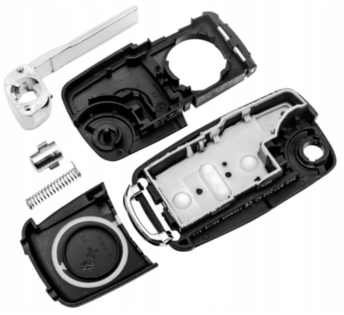 Carcasa de llave remota de 3 botones para Volkswagen Polo Golf Seat Skoda MK6 Foto 3 de 4