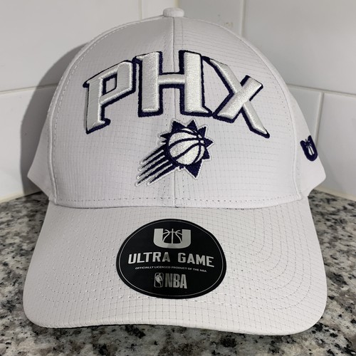 Phoenix Suns Ultra Game NBA Adjustable White/Purple Dad Cap Hat OSFM