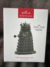 HALLMARK 2022 TIME WAR DALEK SEC DOCTOR WHO WITH SOUND ORNAMENT