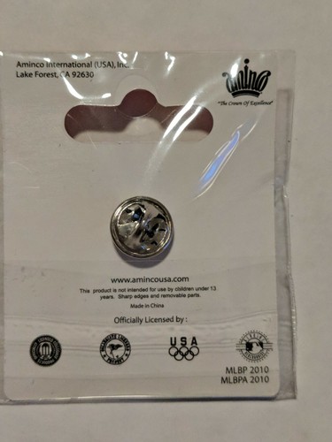 Nueva York YANKEES TIARA ROSA LOGOTIPO Solapa Pin AMINCO Nuevo 2010 - Imagen 2 de 3