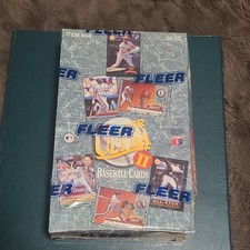 Fleer 1992 Ultra Series II MLB Baseball Box 300 Cards Base Set Rookie Insert