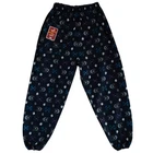 Traditional Japanese Monpe Mingei Cotton Shijira-Ori Kasuri Weave Size Large: VD