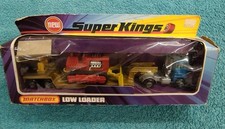 Vintage Matchbox Super kings Superkings K-23 Low Loader boxed