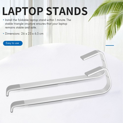 Laptop StäNder, Abnehmbarer Laptop Halter Aus Aluminium, BelüFteter Noteboo4129 - Bild 5 von 10