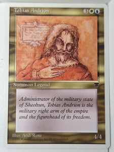 Tobias Andrion 87/125 Chronicles Uncommon MTG