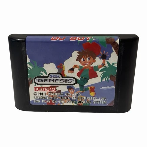 DJ Boy - SEGA Genesis - Authentic, Tested, Working