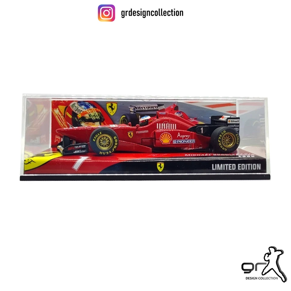 Michael Schumacher - Ferrari F310/2 - F1  GP 1996 / Minichamps / 1:43 - Immagine 2 di 4
