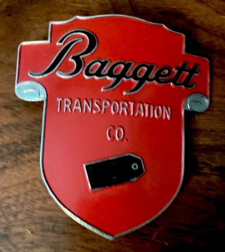 Baggett Transport Co. Mitarbeiter Hut Pin Anstecker Vintage