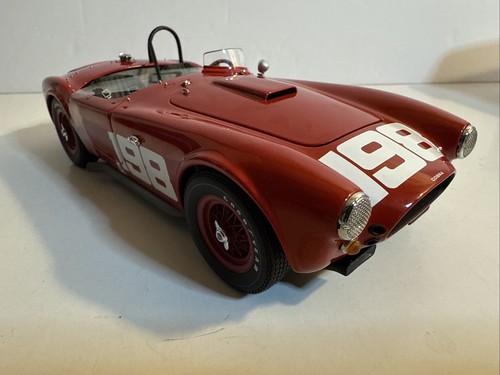 1962 RED EXOTO SHELBY COBRA 260 #198 RACING LEGENDS SCALE 1:18 - Picture 6 of 24