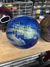 *USED-Bowling Ball -15 Pound-Ebonite "GAME BREAKER ASYM " PLUGGED AND RESURFACED