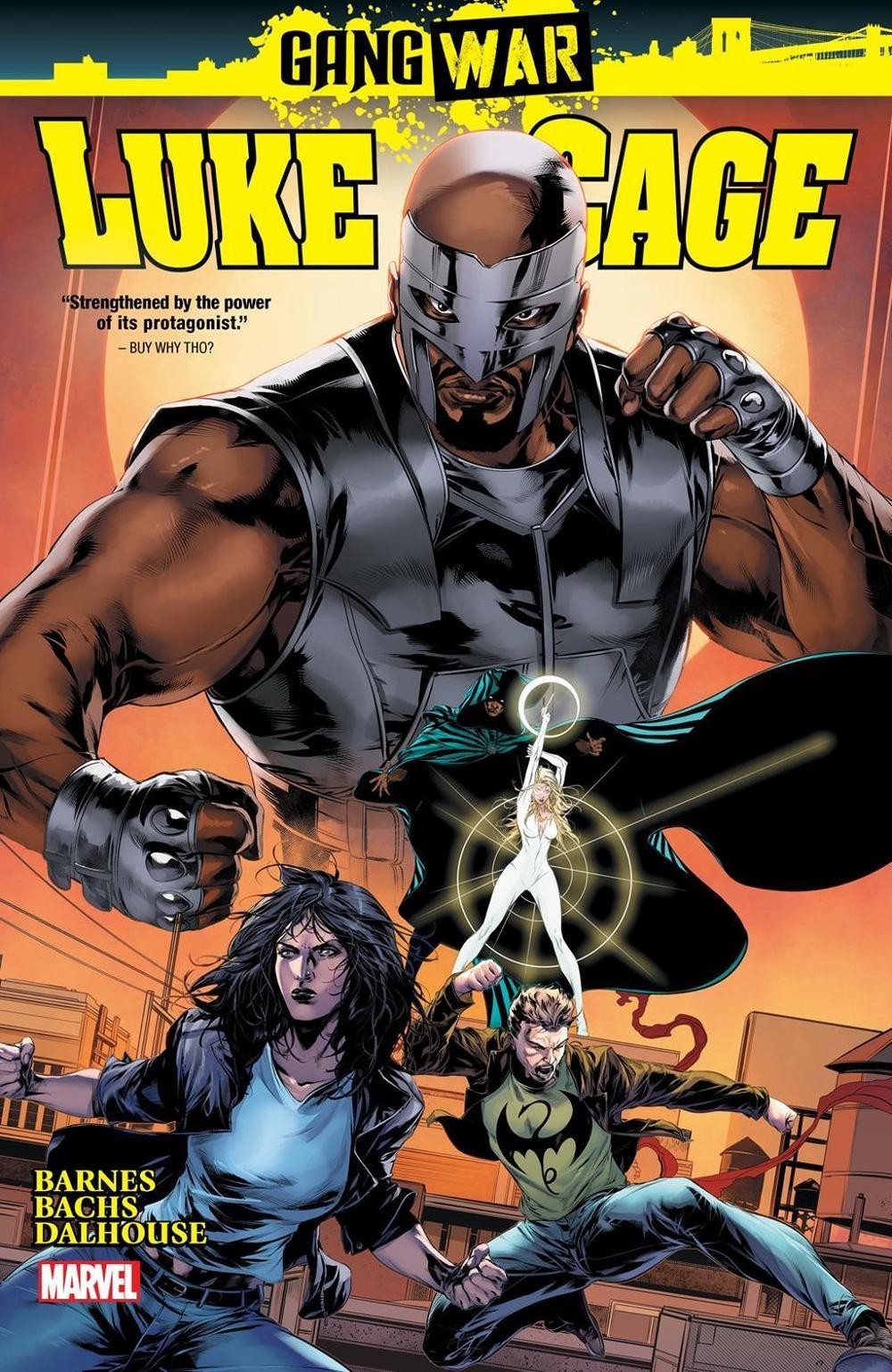 Luke Cage: Gang War by Rodney Barnes Paperback Book