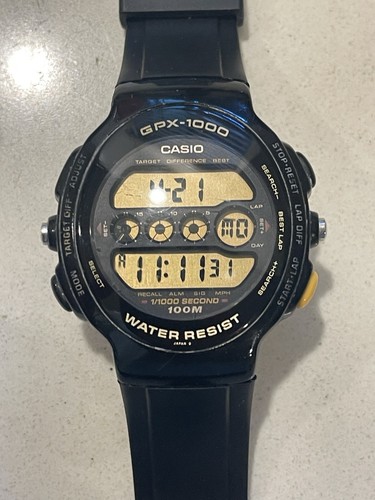 CASIO GPX-1000 Rare Vintage Digital Watch - Picture 8 of 12