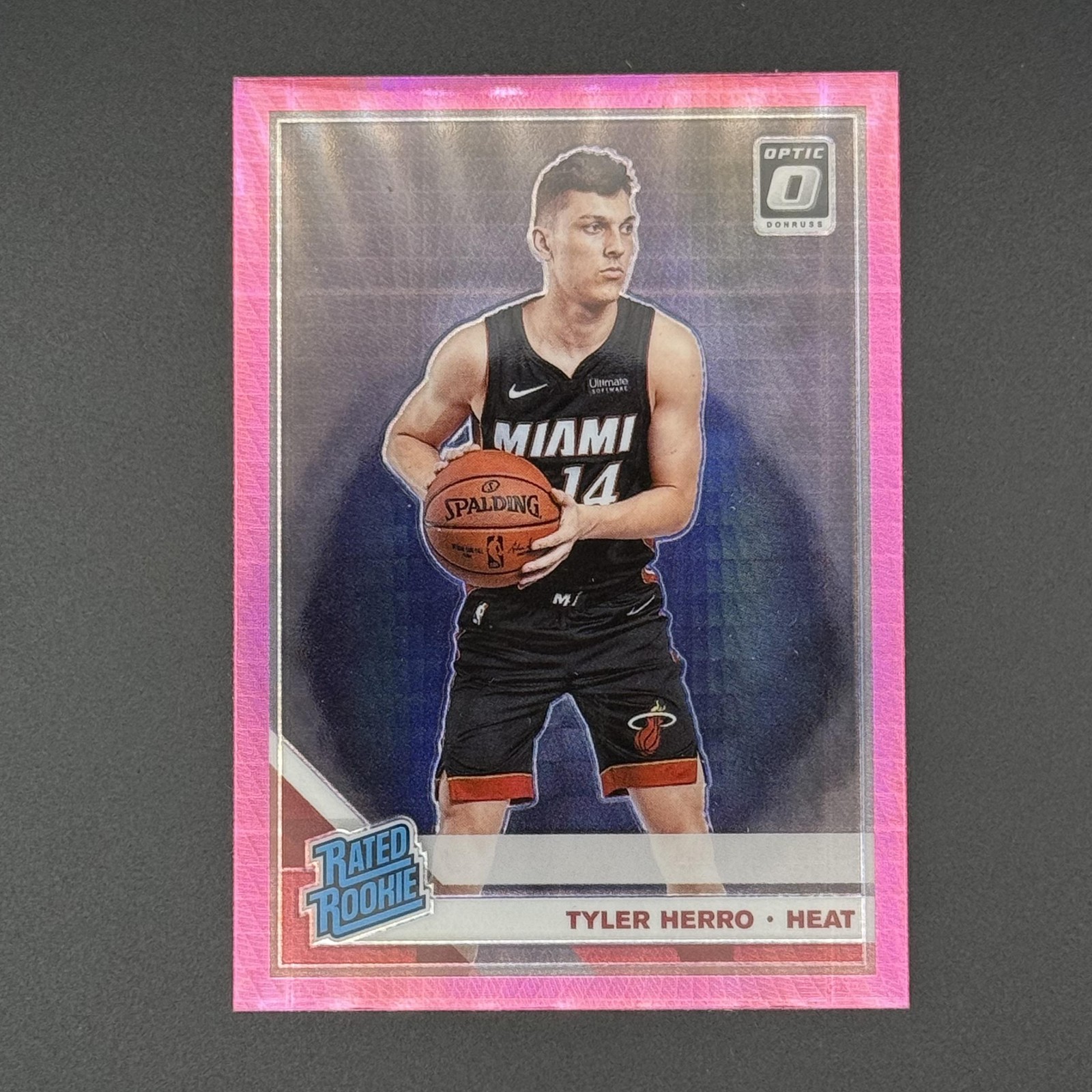 2019-20 Donruss Optic #172 Tyler Herro Hyper Pink