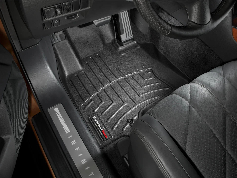Forros de piso WeatherTech ajuste personalizado para QX70/FX - 1ª fila Foto 2 de 4