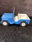 VTG Tonka Pressed Steel Mini-Jeep Blue Metal Toy 60s-70s