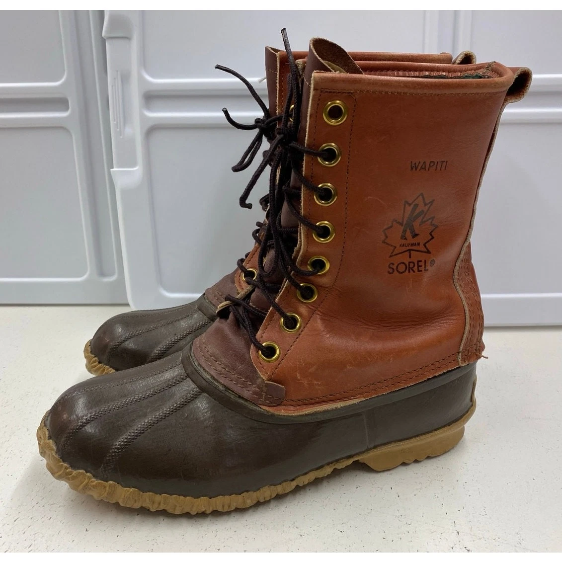 Brown Sorel Rain Boots for Men for sale | eBay display picture 1