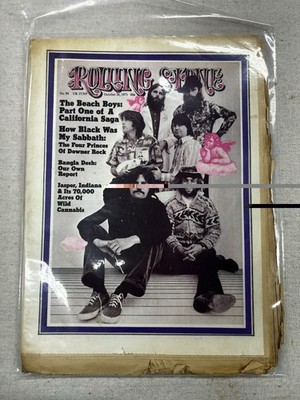Rolling Stone Magazine #94 Oct 28 1971 The Beach Boys VG/VG+ Vintage