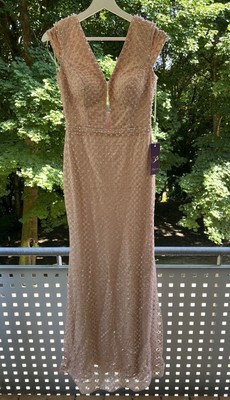 Piyamor / White Rabbit Abendkleid Gr. 38   Rosé   Neu mit Etikett