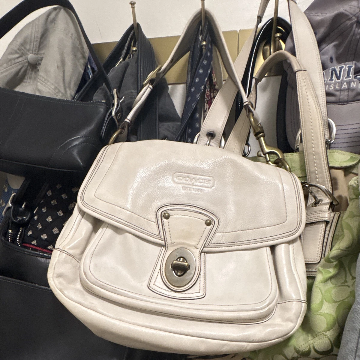 Coach Legacy White Bags & Handbags for Women for sale | eBay