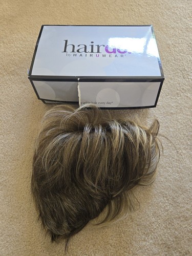 Hairdo SHORT TEXTURED PIXIE CUT Wig GLAZED MOCHA / MED BROWN / GOLD R11S+