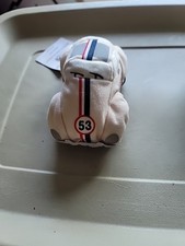 DISNEY Herbie - The Love Bug Mini Beanie Bean Bag 6  NEW