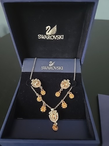 Collana Swarovski Con Orecchini Nuova Con Etichetta - Foto 1 di 11