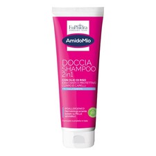 Euphidra AmidoMio Doccia Shampoo 2 in 1 Con Olio di Riso 100% da agricoltura