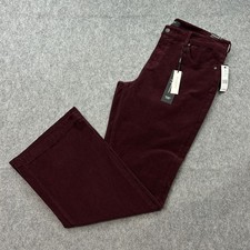 Liverpool Hannah Flare Corduroy Pants Women's Size 14 / 32 Blackberry NWT